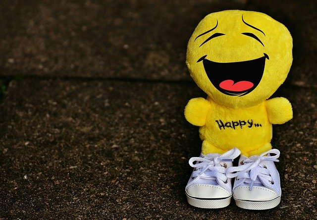 laughing